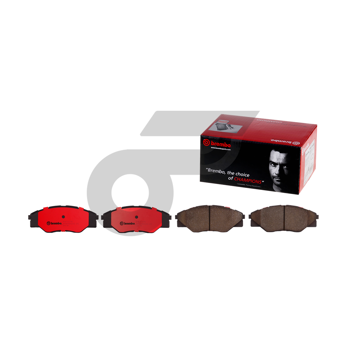 BREMBO ผ้าเบรค VIGO 2WD SMART CAB ปี08-11, CHAMP 2WD ปี11-15