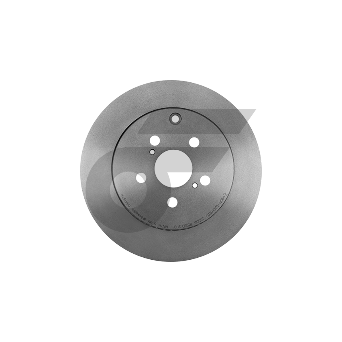 BREMBO จานเบรคหลัง WISH 2.0 ปี05-ON, SIENTA 1.5 ปี16-ON |288MM. 5รู