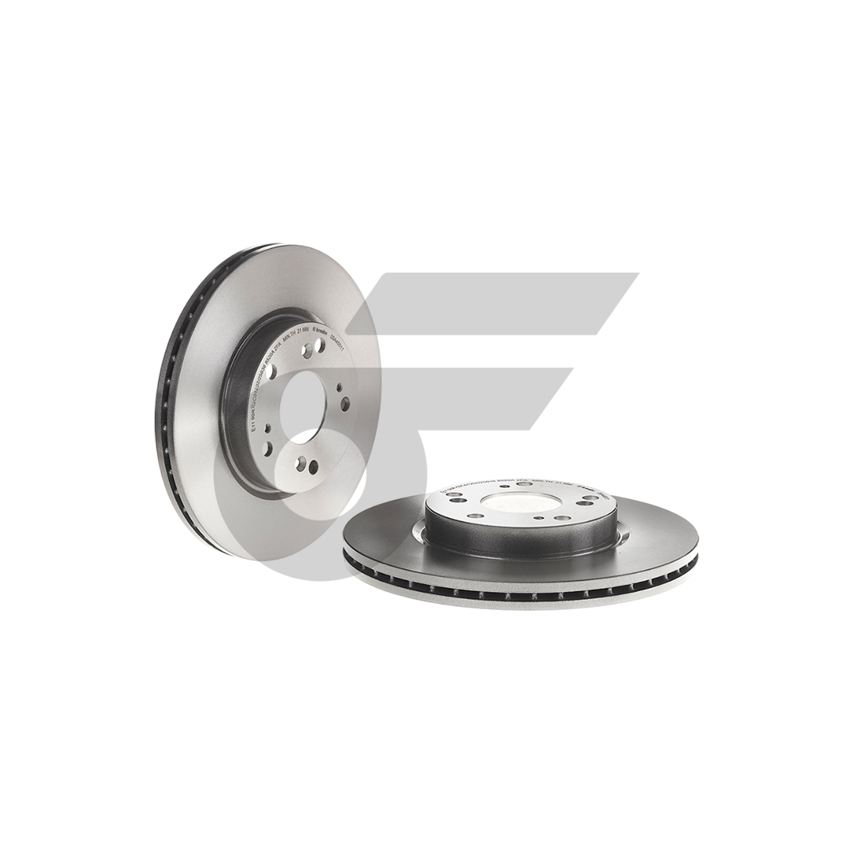 BREMBO จานเบรคหน้า BR-V ปี16-ON, CIVIC FD FB 2.0 ปี06-12, CIVIC FC FK 1.8 1.5T ปี16-ON, CRV GEN2 2.0 2.4 ปี02-06 |282MM. 5รู