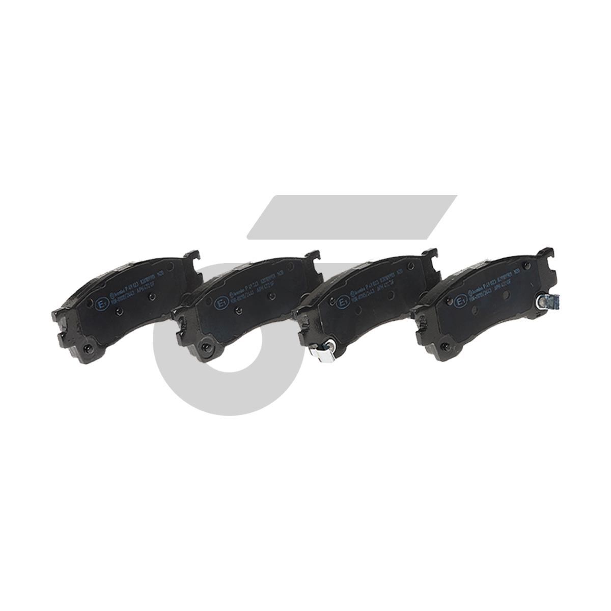 BREMBO ผ้าเบรคหน้า FORD LASER ปี98, MAZDA 323 PROTÉGÉ ปี98-04