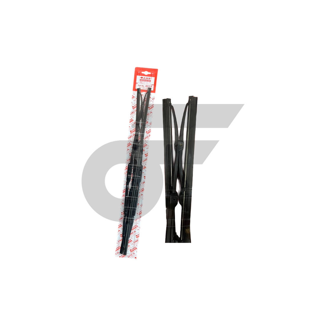 AWB ใบปัดน้ำฝน ก้านเหล็ก DECA, COMMUTER, COASTER | 22 นิ้ว AD22