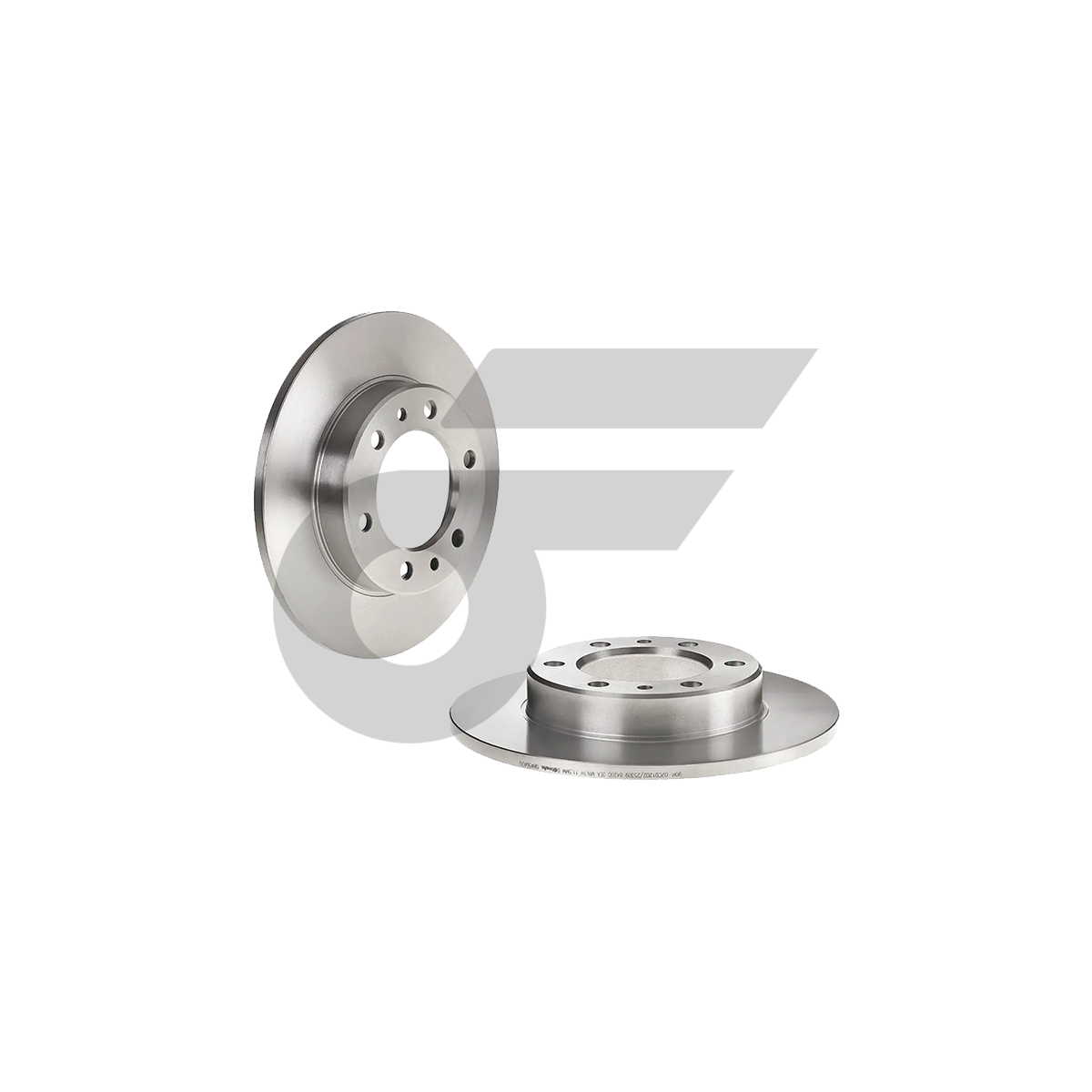 BREMBO จานเบรคหน้า HILUX YN106 4WD | 302 MM. 6รู