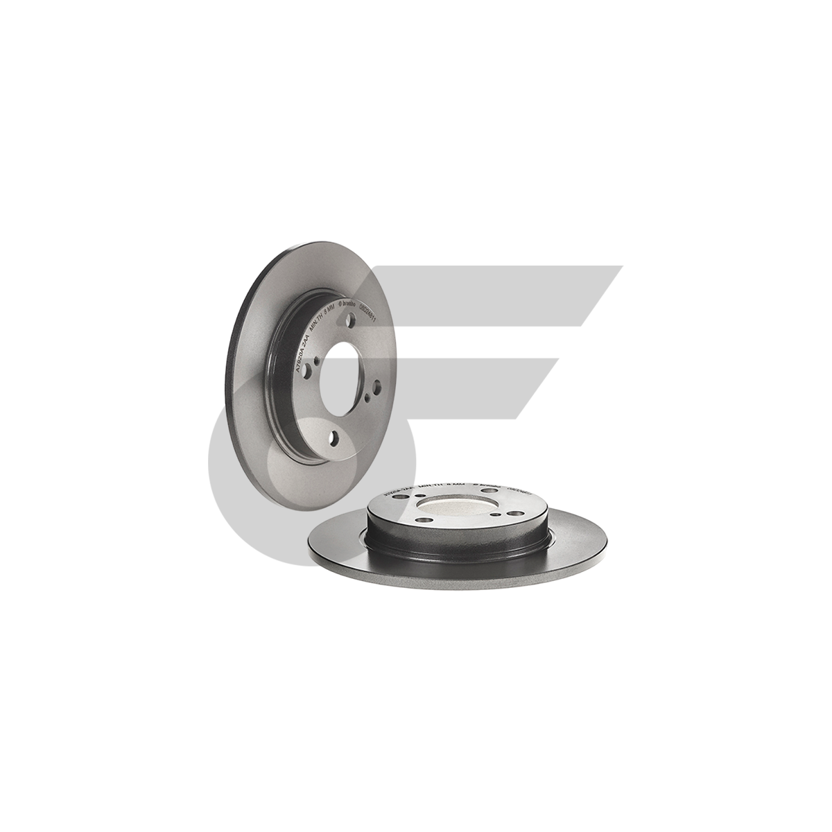 BREMBO จานเบรคหลัง NEW SWIFT 1.2 A2L412 INNER DIA. 136.8 MM ปี18-ON |228MM. 4รู