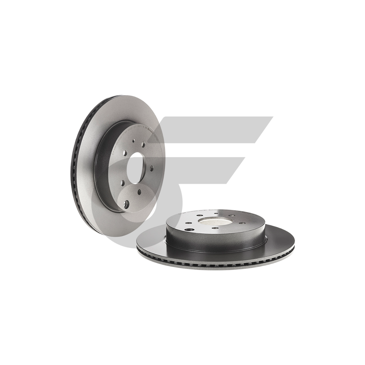 BREMBO จานเบรคหลัง CX-7 ปี07, CX-9 ปี09 |325MM. 5รู
