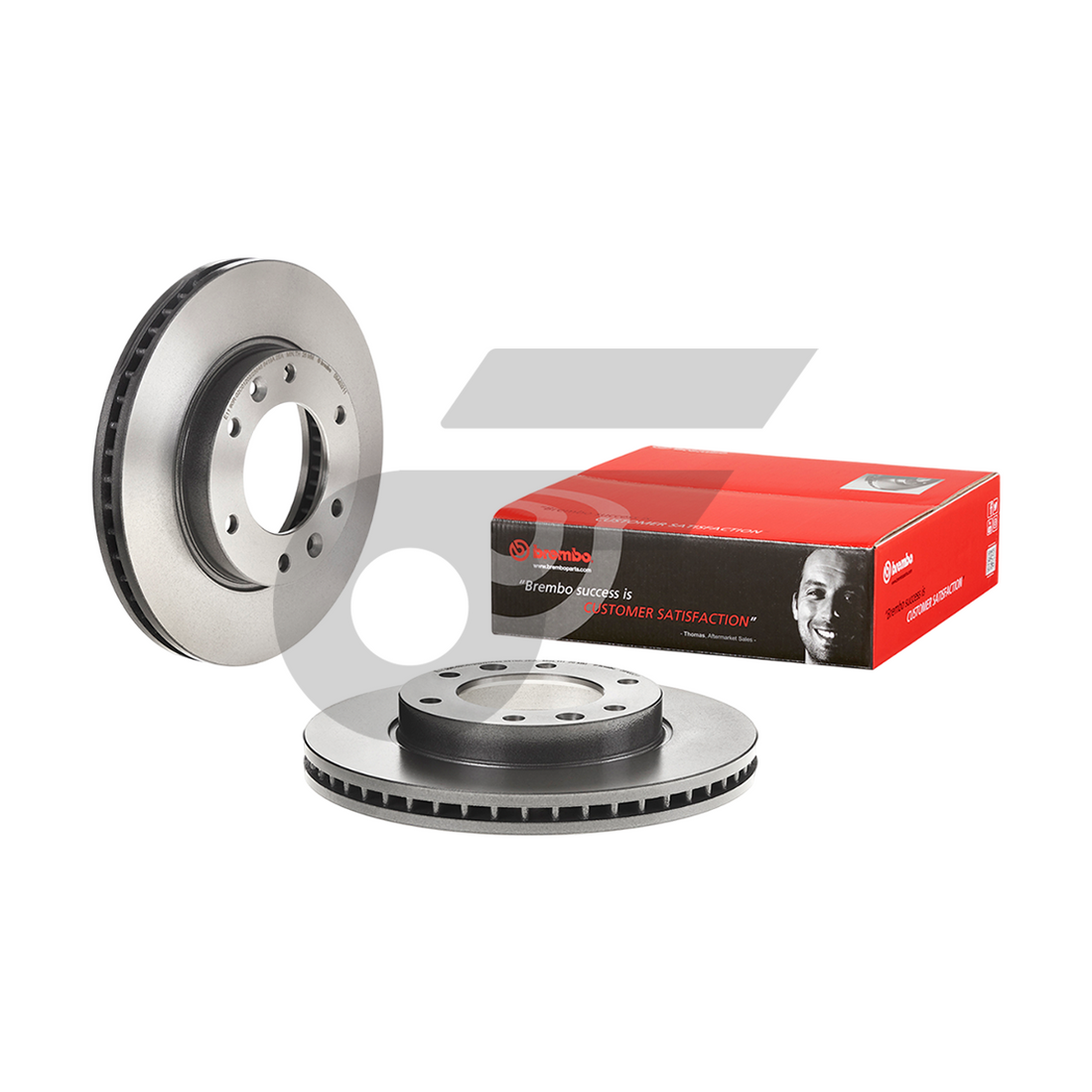 BREMBO จานเบรคหน้า KIA GRAND CARNIVAL 2.7V6 ปี06 |300MM. 5รู