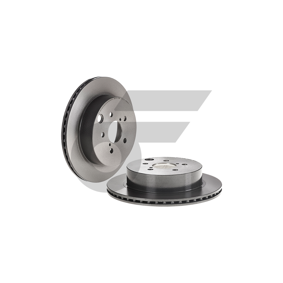 BREMBO จานเบรคหลัง FORESTER XT SJ 2.0T ปี13-ON |278MM. 5รู